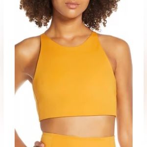 Girlfriend Collective Topanga Bra Size Large Honey